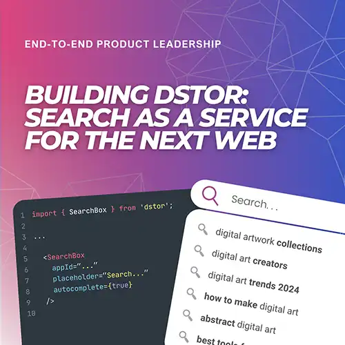 Building DSTOR: Search As A Service for The Next Web button image